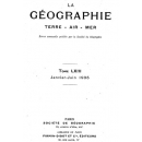 La Géoraphie, n° 5 et 6, Mai - Juin 1935