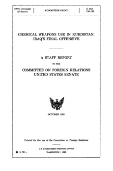 Chemical weapons use in Kurdistan