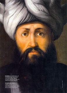 El guerrero del Islam Saladino
