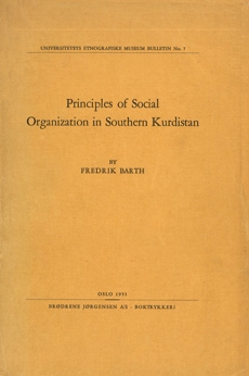 Principles of Social Organization in Southern Kurdistan