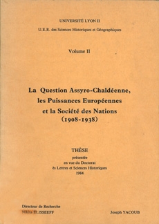 La Question Assyro-Chaldéenne - II