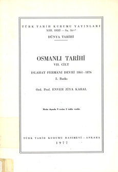 Osmanlı Tarihi - VII