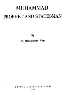 Muhammad, Prophet and Statesman