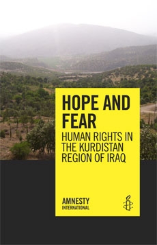 Hope and Fear: Human rights in the Kurdistan Region of Iraq