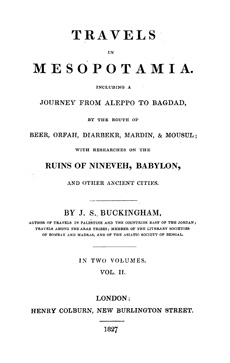 Travels in Mesopotamia II