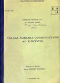 Village Agricole Communautaire au Kurdistan