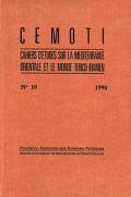 Cemoti : Cahiers d’Etudes sur la Méditerranée Orientale