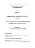 Stratégies de Vie et Récréation de «Foyer»