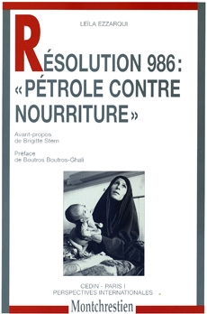 Résolution 986 : «pétrole contre nourriture»