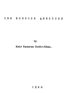 The Kurdish Question