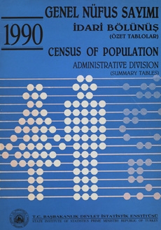 Genel nüfus sayımı, 1990 idari bölünüş