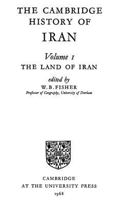 The Cambridge History of Iran - I