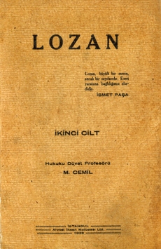 Lozan, İkinci Cilt
