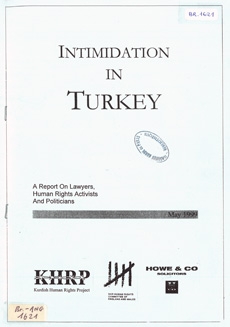 Intimidation in Turkey