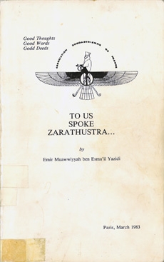 To Us Spoke Zarathustra...