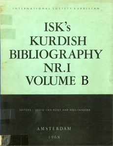 ISK’s Kurdish Bibliography, Nr. I - B