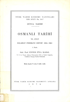 Osmanlı Tarihi - VI