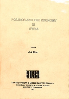 Politics and the Economy in Syria