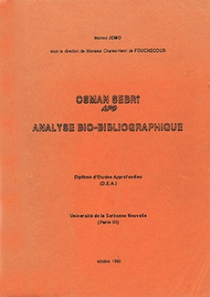 Osman Sebrî (Apo): Analyse Bio-bibliographique