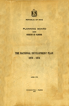 The National Development Plan, 1970 - 1974
