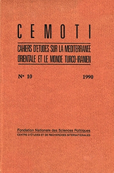 Cemoti : Cahiers d’Etudes sur la Méditerranée Orientale
