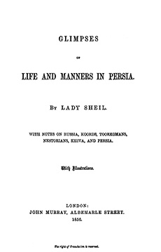 Glimpses of Life and Manners in Persia